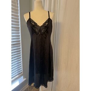 Rare NWT Vintage Lace Trim Babydoll Fairy Grunge Whimsigoth Slip‎ Dress 38 Large